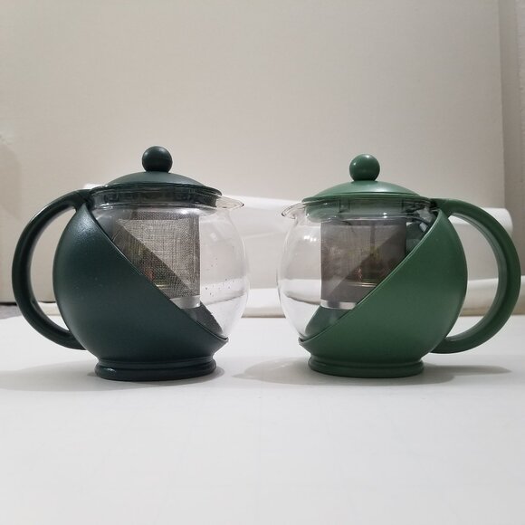Other - Tea maker (2 total). One in green and the other in ligher green